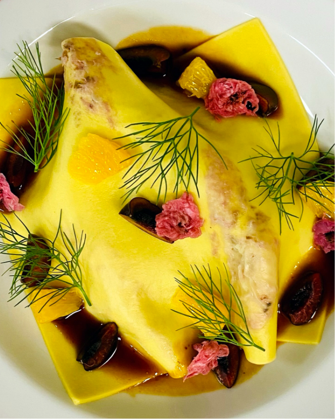 Close up shot of handkerchief pasta at DBGB in CityCenterDC