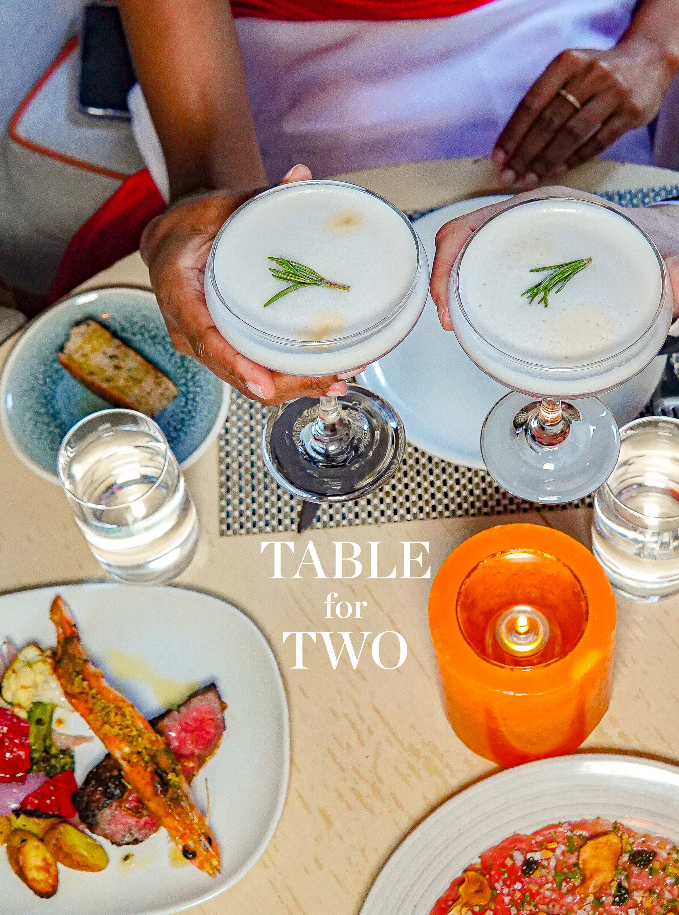 Table for two at Fig&Olive