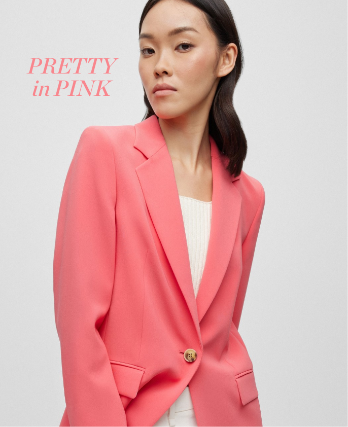 BOSS, Pink jacket, Mother's day