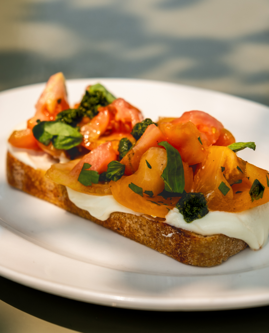 Tatte’s Heirloom Tomato Tartine