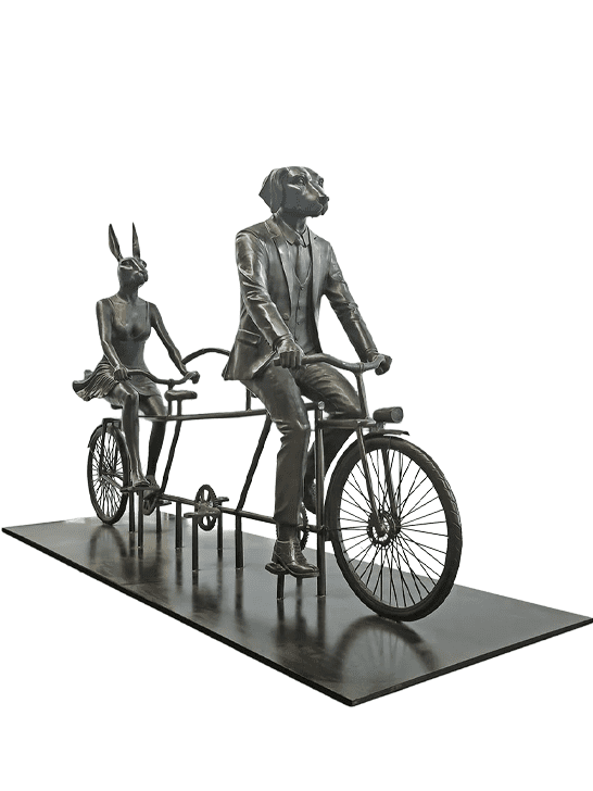 Tandem Riders on a Mission